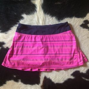 Lululemon Pace Setter Pink Poncho Skirt